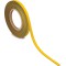 MAUL Ruban magnétique, 10 mm x 10 m, épaisseur: 1 mm, jaune