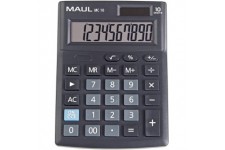MAUL Calculatrice de bureau MC 10, 10 chiffres, noir