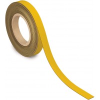 MAUL Ruban magnétique, 20 mm x 10 m, épaisseur: 1 mm, jaune