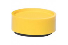 MAUL Aimant industriel, diamètre: 34 mm, jaune