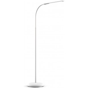 MAUL Lampadaire à LED MAULpirro, dimmable, blanc