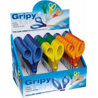 Lot de 30 : WEDO Ciseaux de bricolage Gripy, pointu, longueur: 140 mm