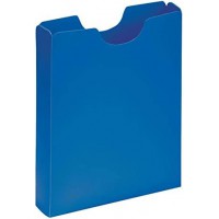 PAGNA Chemise de rangement A4, PP, bleu