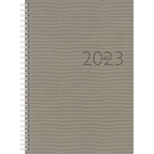 Rido/Idé 7023036803 Semainier Buchkalender 2023 Modell Studioplan Int. 2 Seiten 1 Woche Blattgröße 16,8 X 24 Cm Kunstleder-Einb