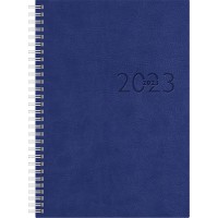 Rido/Idé Studioplan Calendrier Hebdomadaire 2023 Bleu 16,8 X 24 Cm