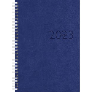 Rido/Idé Studioplan Calendrier Hebdomadaire 2023 Bleu 16,8 X 24 Cm