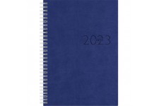 Rido/Idé Studioplan Calendrier Hebdomadaire 2023 Bleu 16,8 X 24 Cm