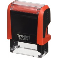 trodat Tampon pour texte 'Printy 4.0' 4911, rouge