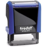 trodat Tampon pour texte 'Printy 4.0' 4911, bleu