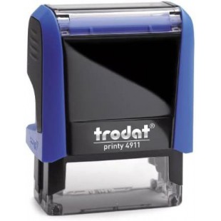 trodat Tampon pour texte 'Printy 4.0' 4911, bleu