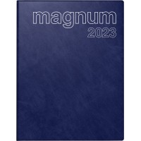 Rido/Idé 7027042383 Semainier Buchkalender 2023 Modell Magnum 2 Seiten 1 Woche Blattgröße 18,3 X 24 Cm Schaumfolien-Einband Cat