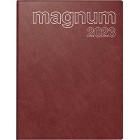 Rido/Idé 7027042293 Semainier Buchkalender 2023 Modell Magnum 2 Seiten 1 Woche Blattgröße 18,3 X 24 Cm Schaumfolien-Einband Cat