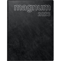 Rido/Idé Calendrier Hebdomadaire 2023 Magnum - Dimensions : 18,3 X 24 Cm - Noir
