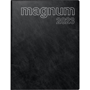 Rido/Idé Calendrier Hebdomadaire 2023 Magnum - Dimensions : 18,3 X 24 Cm - Noir