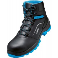 uvex 2 xenova Chaussures montantes S2 SRC, T. 43, noir/bleu
