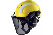 uvex Visière de remplacement en métal pour casque pheos