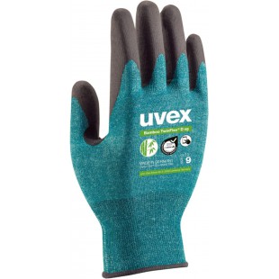 Lot de 10 : uvex Gants de protection Bamboo TwinFlex D xg, taille 9