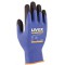 Lot de 10 : uvex Gants de travail athletic lite, bleu/anthracite, T. 11