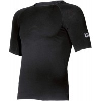 uvex T-shirt à manches courtes pour hommes, M/L, noir