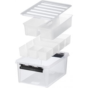 SmartStore Boîte de rangement CLASSIC 15 + 7, avec inserts