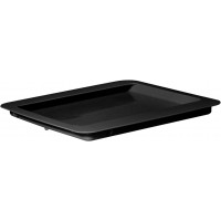 plast team Couvercle AVEDORE, pour poubelle de 15 L, noir