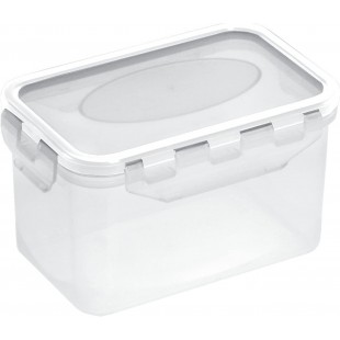 Plast team Boîte de conservation Airtight, 0,7 litre, blanc