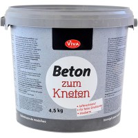 ViVA DECOR Béton créatif à modeler, seau de 4,5 kg