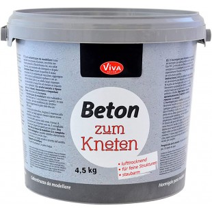 ViVA DECOR Béton créatif à modeler, seau de 4,5 kg