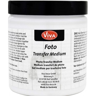 ViVA DECOR Médium transfert de photo, transparent, 250 ml