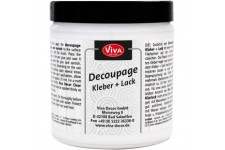 ViVA DECOR Découpage Colle + Vernis, transparent, 250 ml