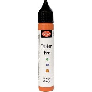 ViVA DECOR Stylo à perles, 28 ml, orange
