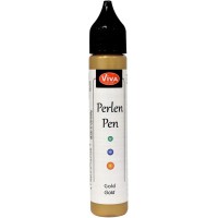 ViVA DECOR Stylo à perles, 28 ml, or