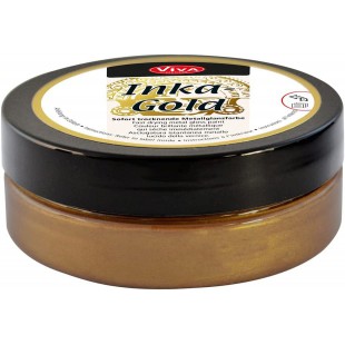 ViVA DECOR Cire Inka-doré, 62,5 g, brun doré