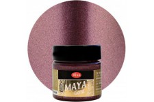 ViVA DECOR Maya doré, 45 ml, bordeaux