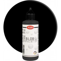ViVA DECOR Blob Paint, 90 ml, noir