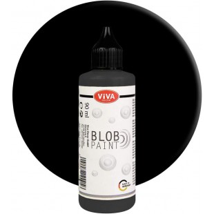 ViVA DECOR Blob Paint, 90 ml, noir