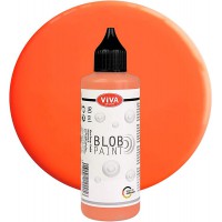 ViVA DECOR Blob Paint, 90 ml, orange fluo