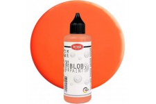 ViVA DECOR Blob Paint, 90 ml, orange fluo