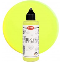 ViVA DECOR Blob Paint, 90 ml, jaune fluo