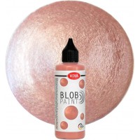 ViVA DECOR Blob Paint, 90 ml, or rose métallisé
