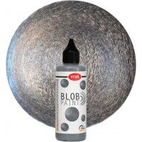 ViVA DECOR Blob Paint, 90 ml, acier métallisé