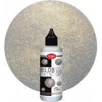 ViVA DECOR Blob Paint, 90 ml, paillettes d'argent
