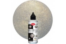 ViVA DECOR Blob Paint, 90 ml, paillettes d'argent