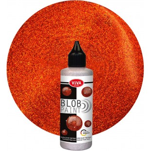 ViVA DECOR Blob Paint, 90 ml, paillettes cuivre