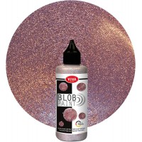 ViVA DECOR Blob Paint, 90 ml, paillettes d'or rose