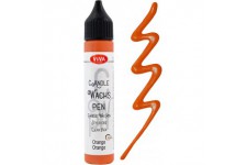 ViVA DECOR Candle Wachs Pen, 28 ml, orange