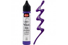ViVA DECOR Candle Wachs Pen, 28 ml, violet