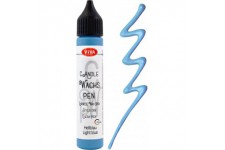 ViVA DECOR Candle Wachs Pen, 28 ml, bleu clair
