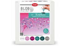 ViVA DECOR Set de peinture Blob Paint 'Pissenlit', 6 pièces