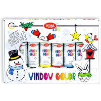 ViVA DECOR Kit Window Color Viva KIDS 'Let it snow'